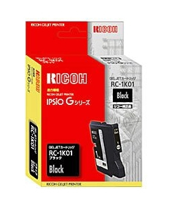 Ricoh RC-1K01 ink cartridge Original Black