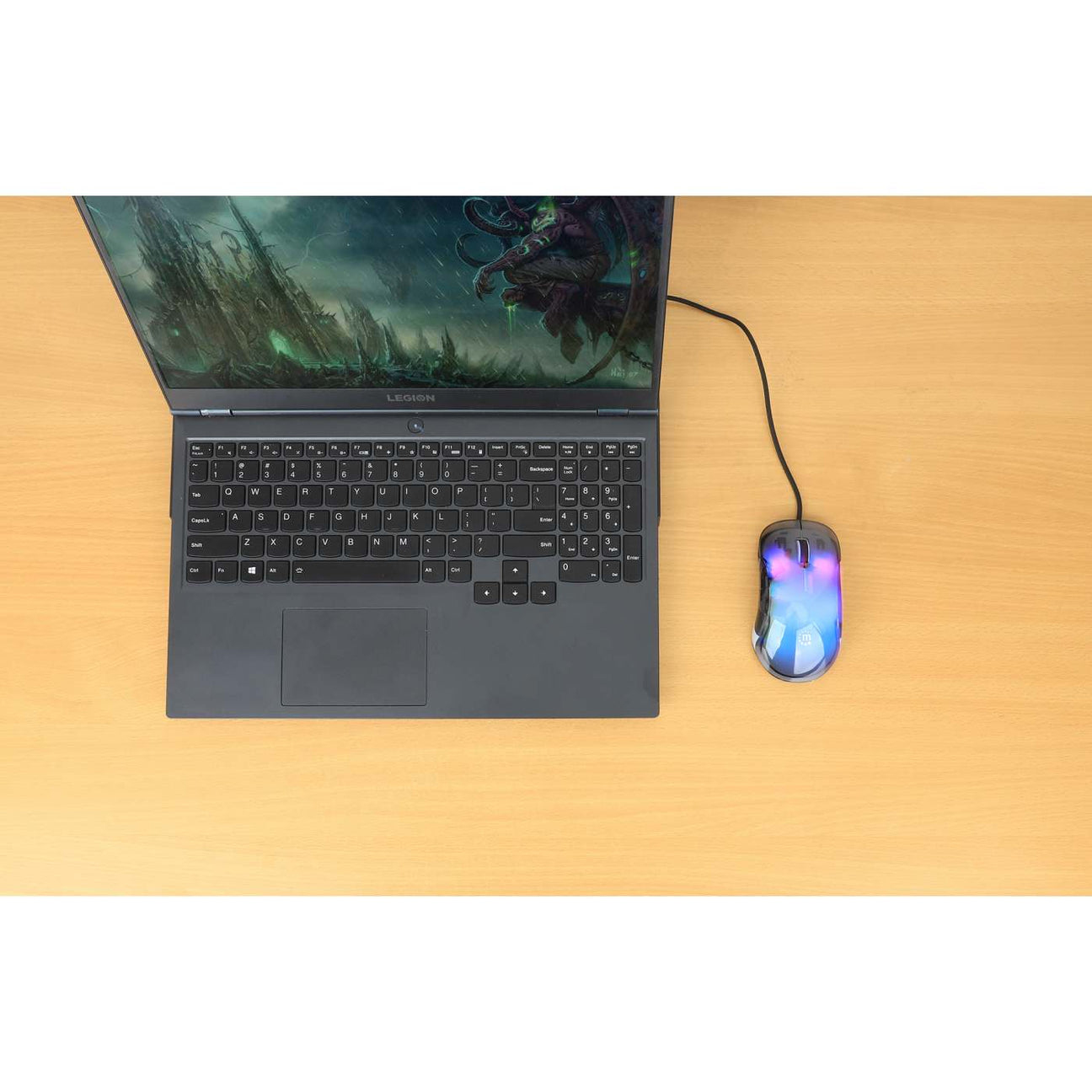 Manhattan 190381 mouse Universal Ambidextrous USB Type-A Optical 12800 DPI – image 6