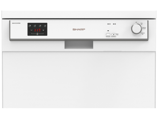 Sharp QW-HX12F47EW-EU dishwasher Freestanding 13 place settings – image 3