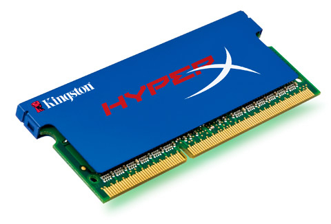 HyperX 512 MB, DDR II SDRAM, 800 MHz PC2 6400, SO DIMM 240-pin