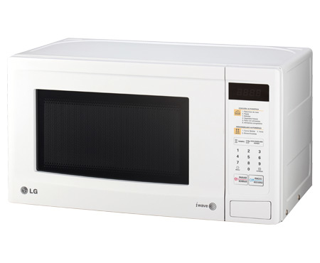 LG MS0742FW microwave White Countertop – image 2