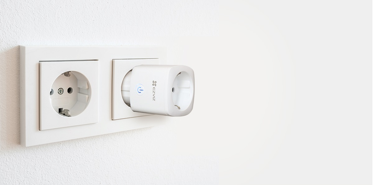 Enchufe Inteligente EZVIZ T30 - Wi-Fi - Blanco - T30 Enchufe Inteligente EZVIZ T30 - Wi-Fi - Blanco - T30
