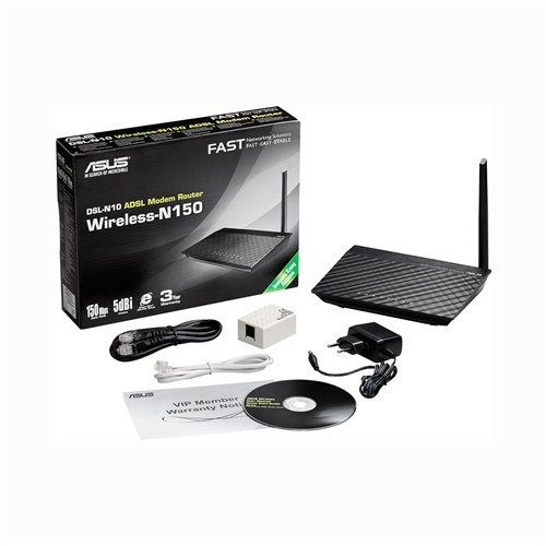 ASUS DSL-N10_C1 wireless router Fast Ethernet Black – image 5