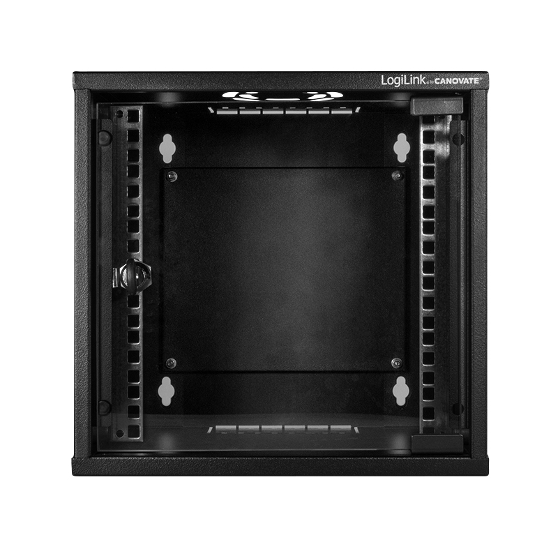 LogiLink W66Z30B rack cabinet 6U Wall mounted rack Black – image 4