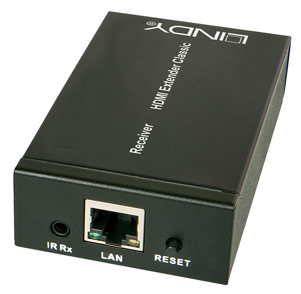 Lindy 38138 AV extender AV receiver Black – image 2