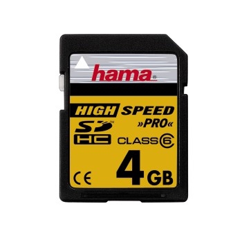 Hama HighSpeed Pro SD HC 4GB Class 6