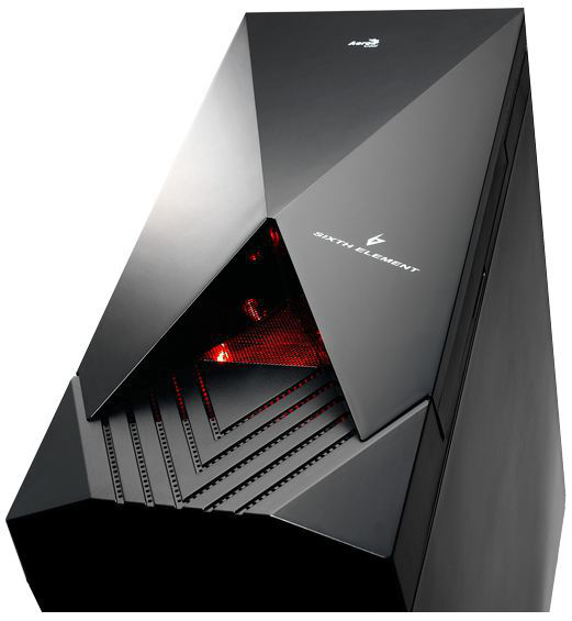 Aerocool EN56519 computer case Midi Tower Black, Red – image 7