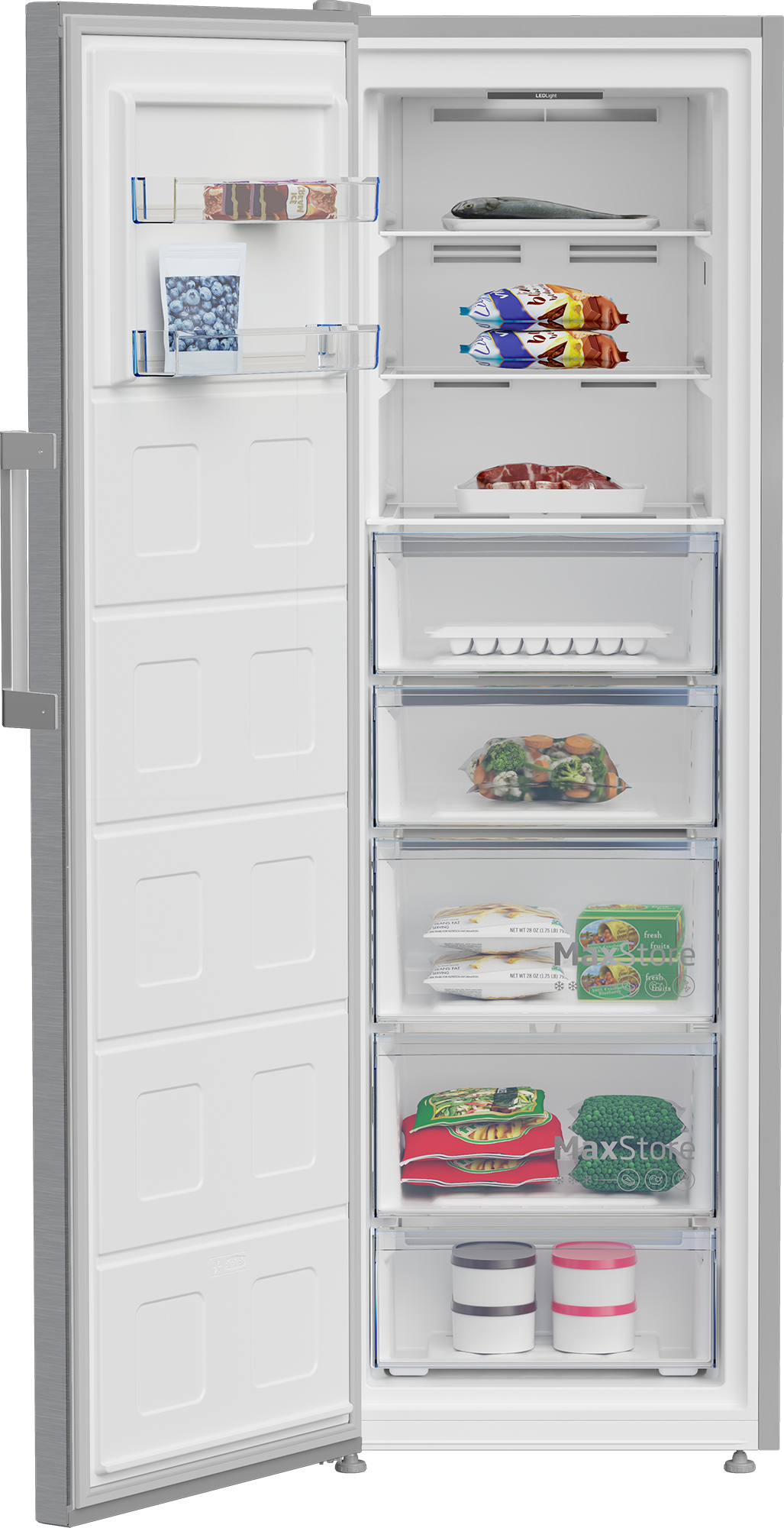 Beko B3RMFNE314XB freezer Upright freezer Freestanding – image 3