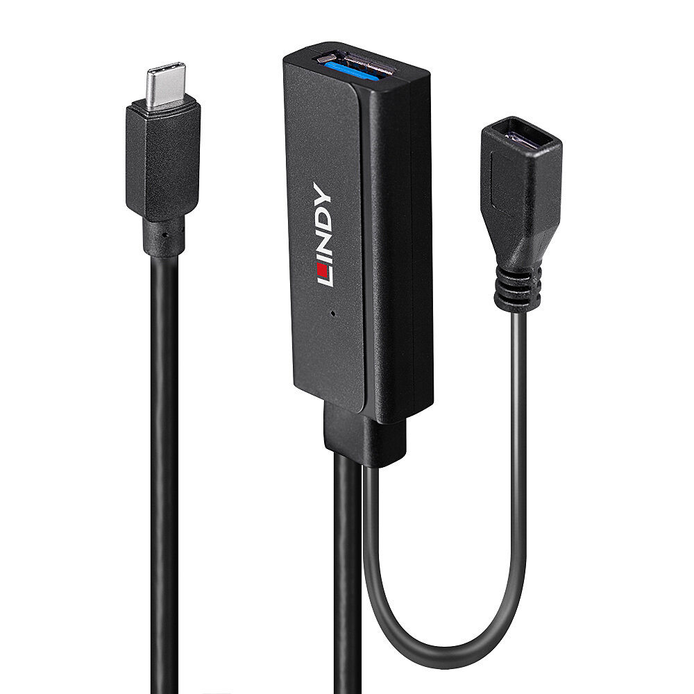 Lindy 5m USB 3.2 Gen 1 C/A Active Extension – image 1