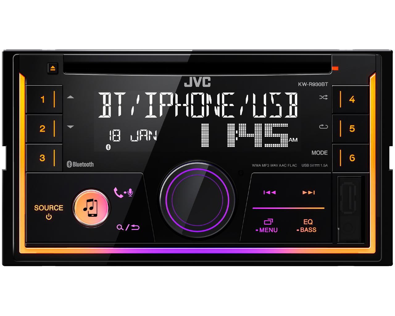 JVC KW-R930BT 2-DIN CD Receiver – image 3