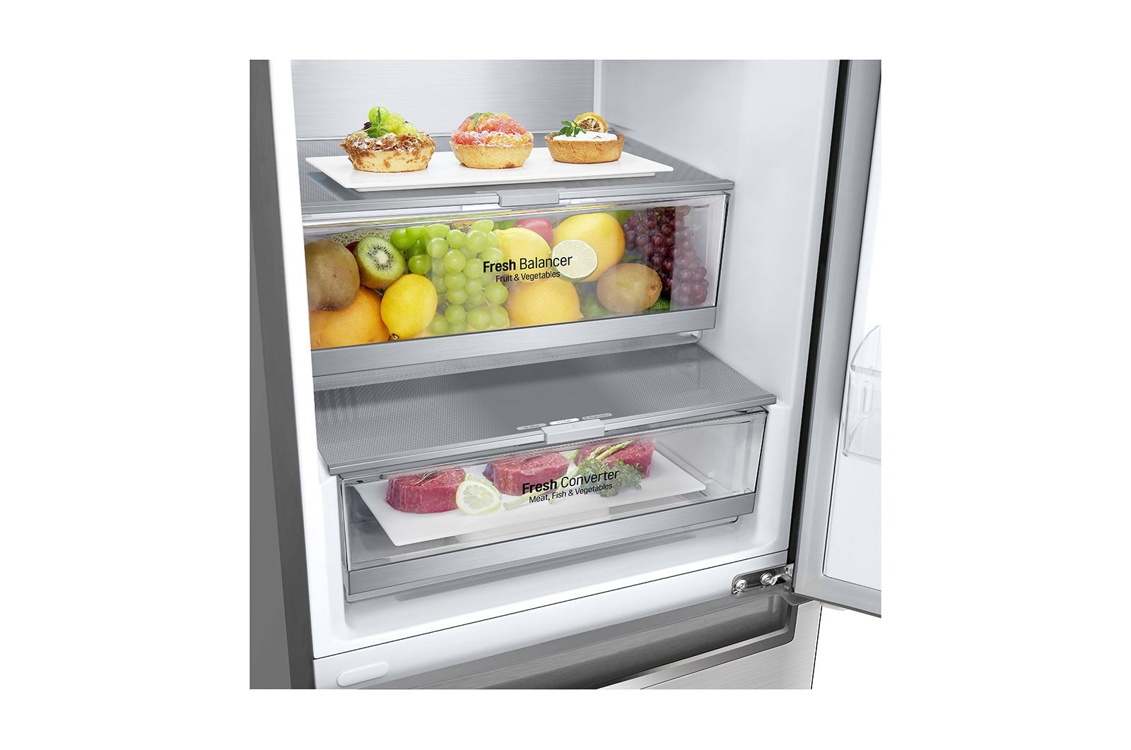 LG GBB92STBAP fridge-freezer Freestanding – image 9