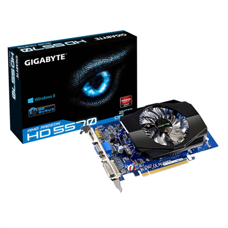 GIGABYTE GV-R557D3-2GI graphics card AMD Radeon HD5570 – image 1