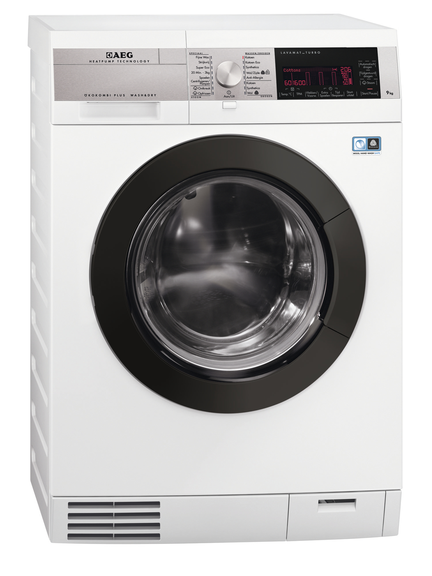 AEG L99696HWD washer dryer Freestanding Front-load White