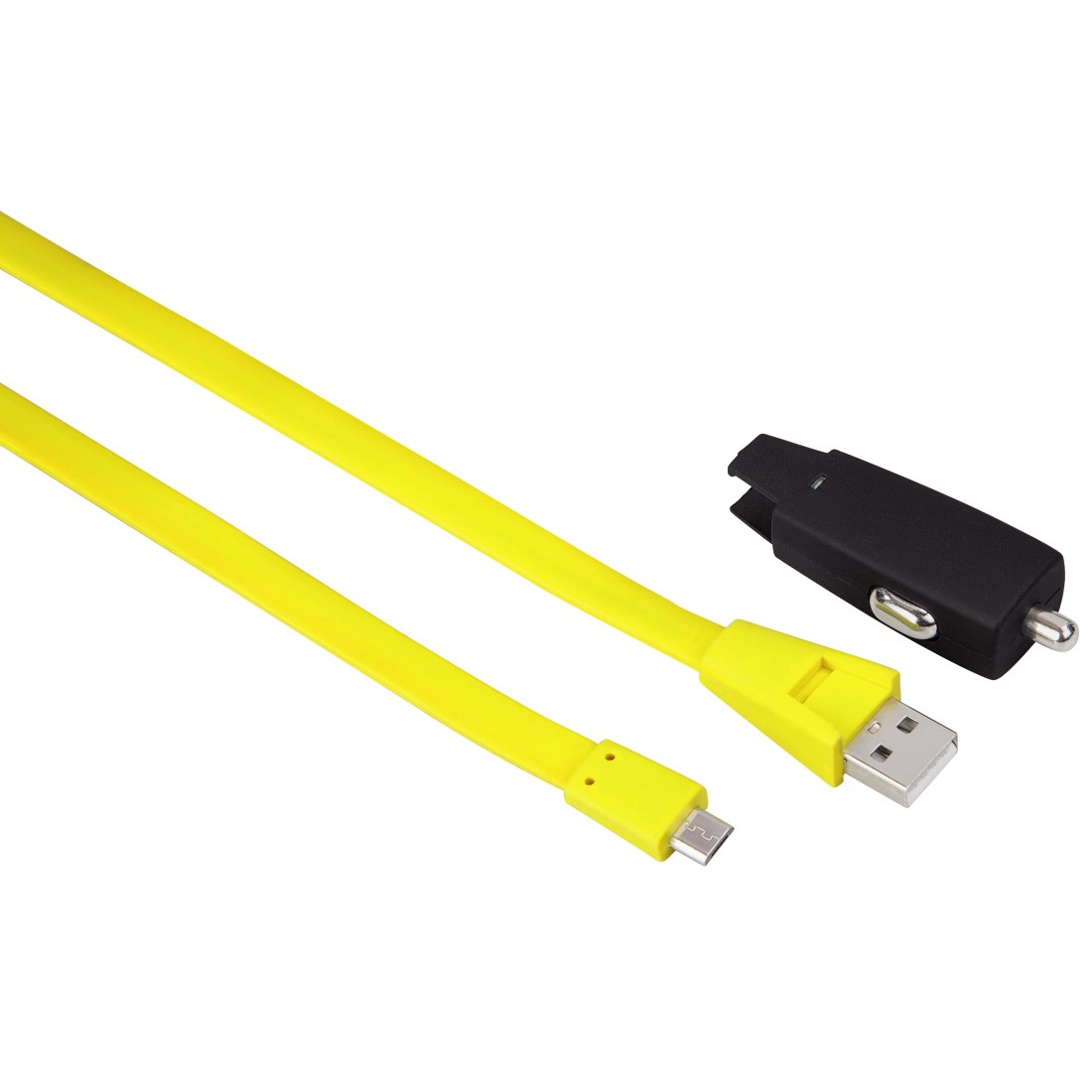 Hama 00136131 mobile device charger Universal Black, Yellow USB Auto – image 1