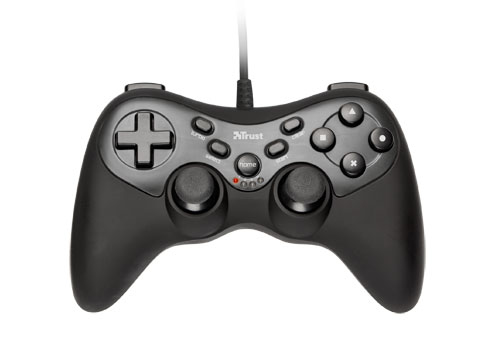 Trust 31014 Gaming Controller Black USB 2.0 Gamepad PC, Playstation 3