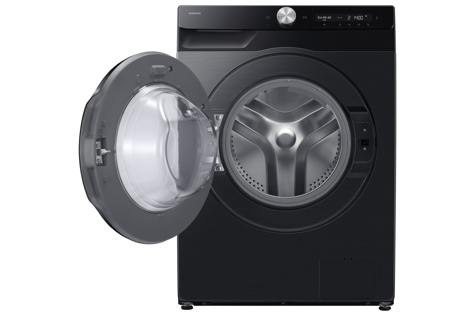 Samsung WD10HG6U34BBU2 washer dryer Freestanding Front-load Black – image 6