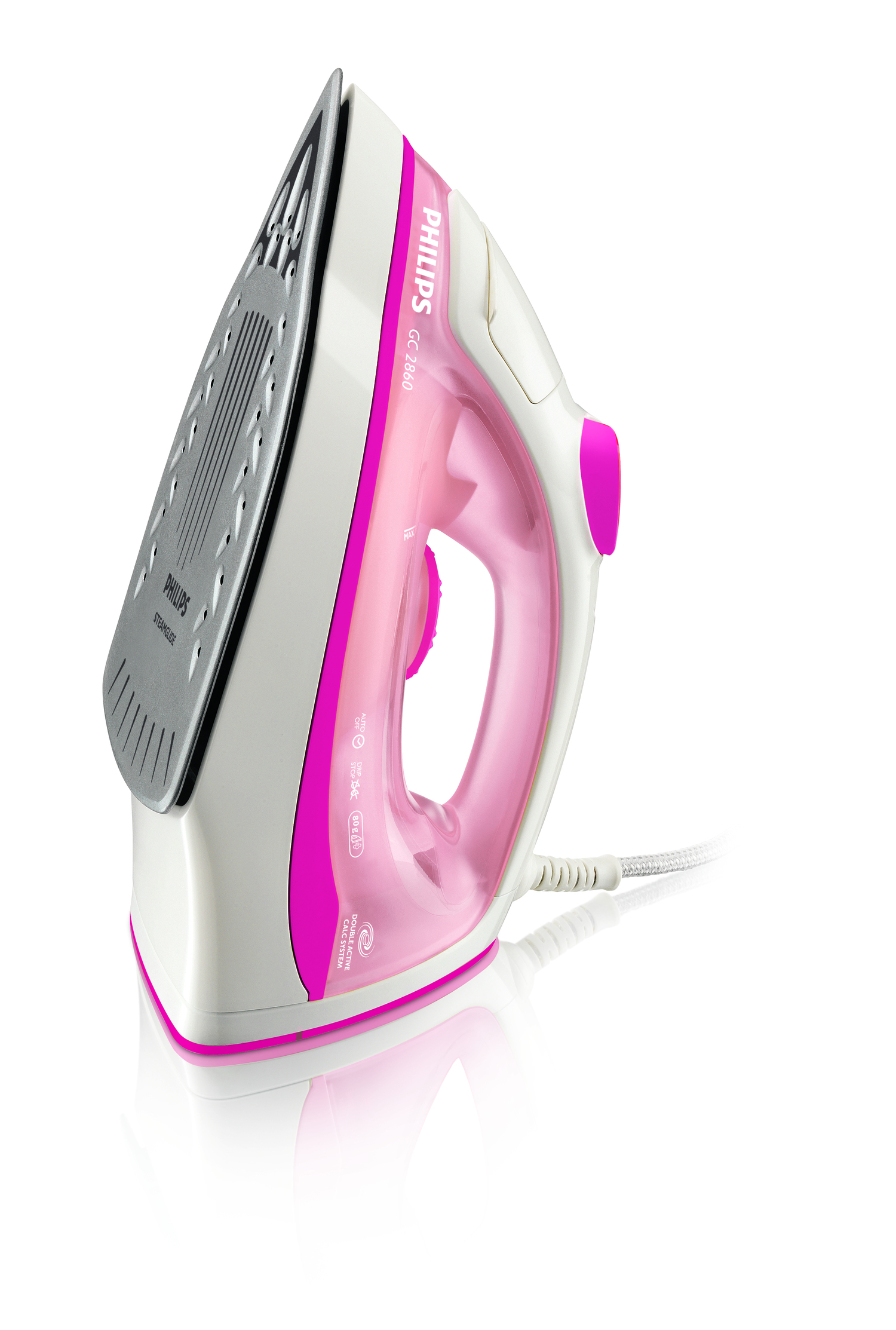 Philips GC2860/12 iron Steam iron SteamGlide soleplate – image 2