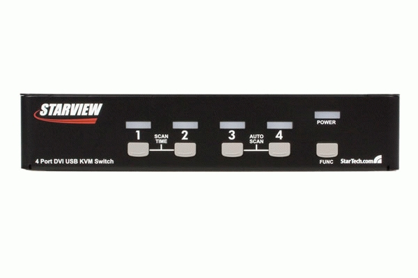 StarTech.com 4 Port DVI USB KVM Switch with Audio & USB Hub – image 2