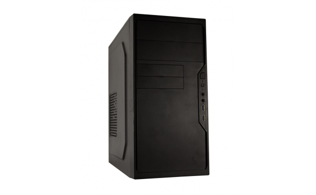 CoolBox COO-PCM550-1 computer case Micro Tower Black – image 1