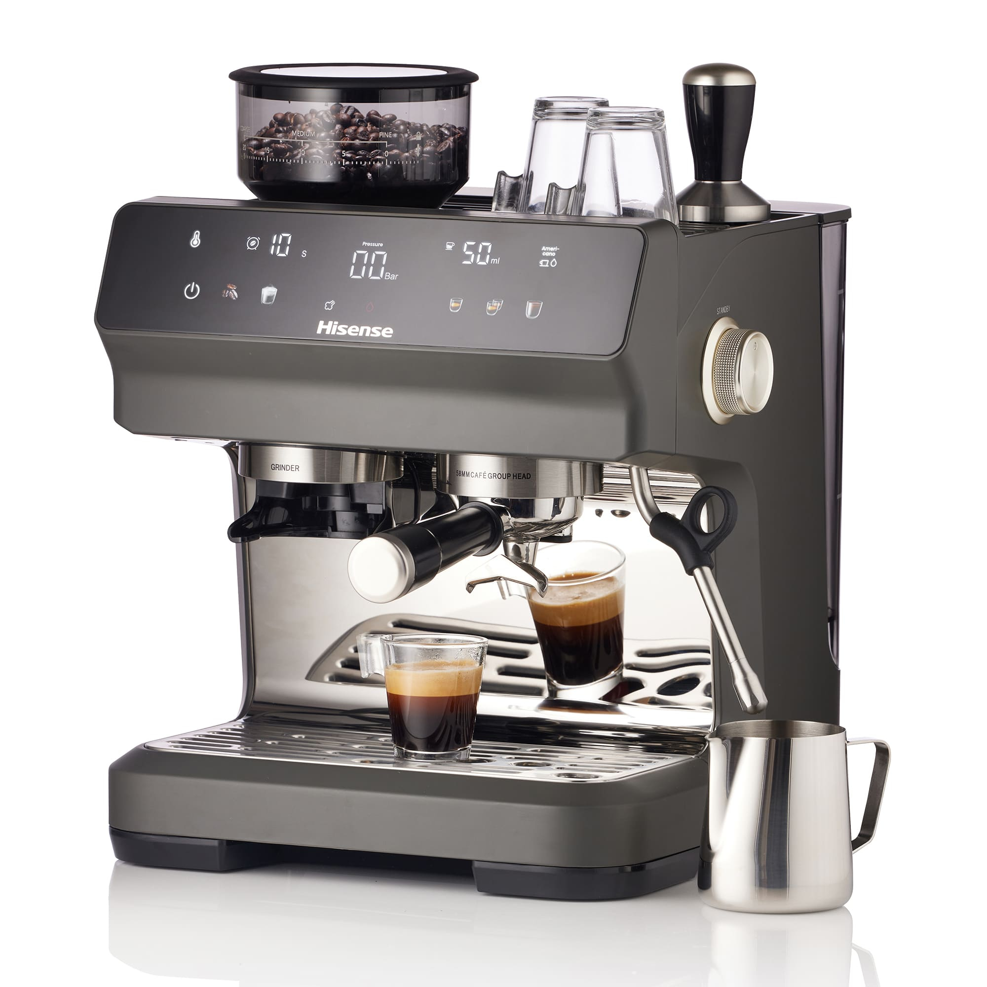 Hisense HSACM20LP Semi-auto Espresso machine – image 8