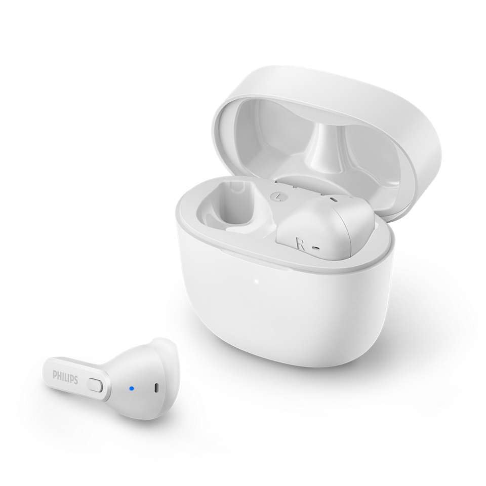 Philips 2000 series TAT2236WT Headset Wireless In-ear Calls/Music Bluetooth White – image 2