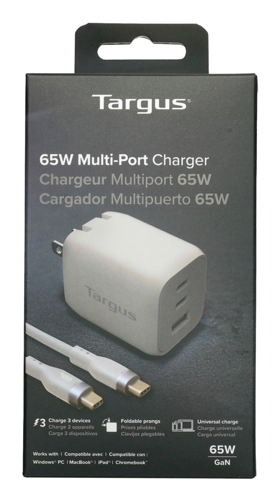Targus 65W Multi-Port GaN Wall Charger – image 9