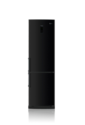 LG GB5135WBCW fridge-freezer Freestanding Black