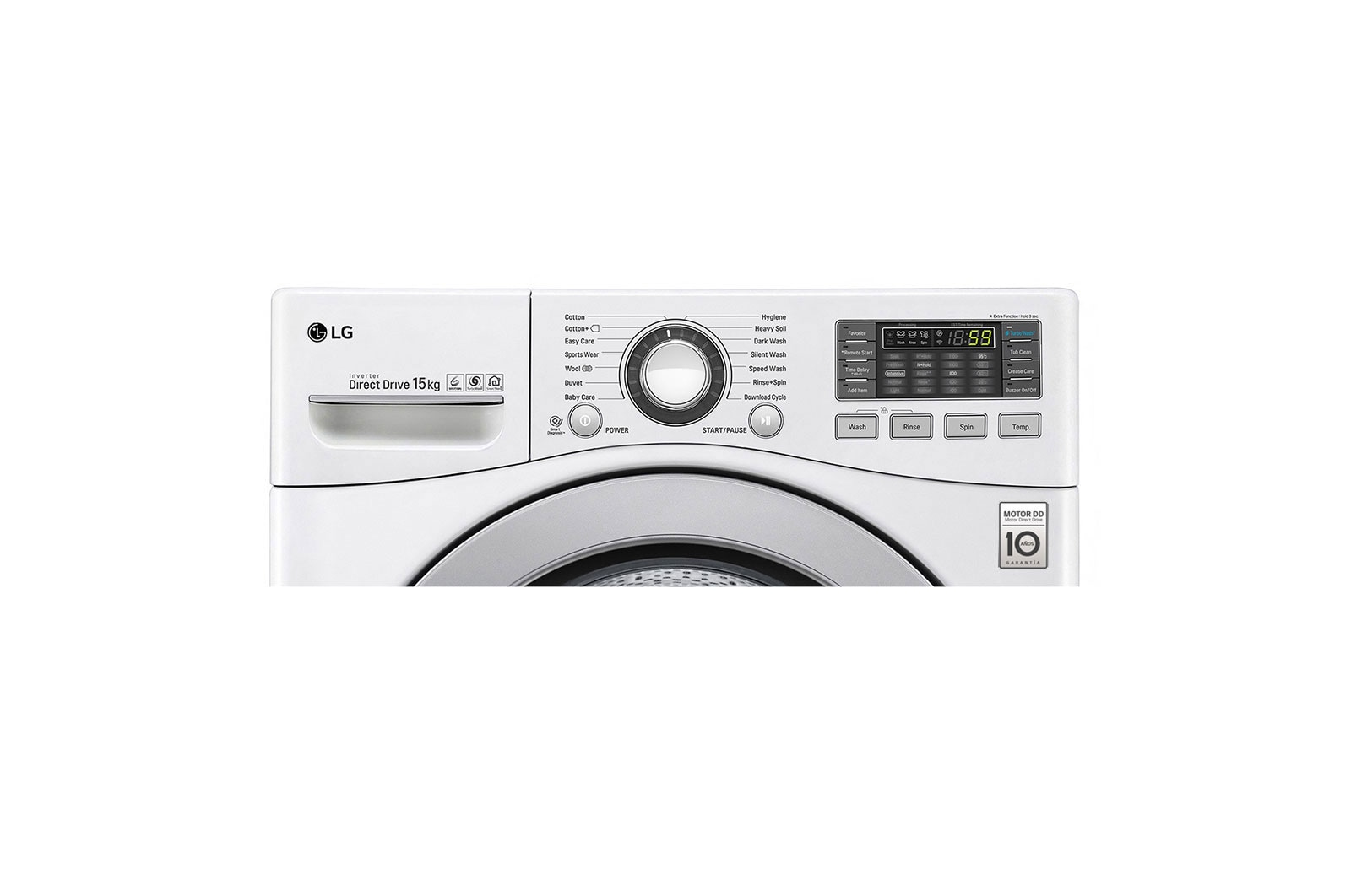 LG F1P1CN4WC washing machine Front-load – image 5