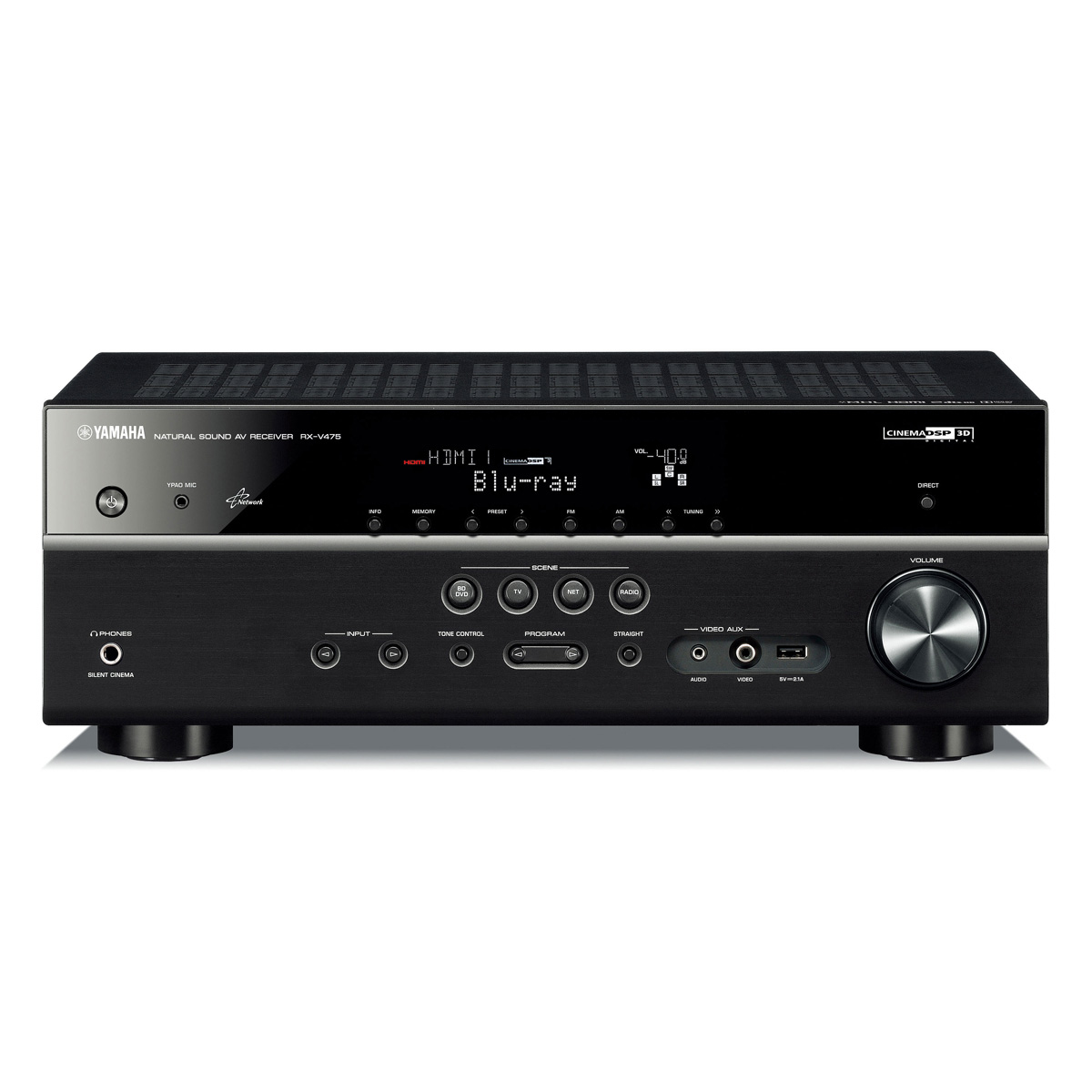 Yamaha RXV475BL AV receiver – image 2