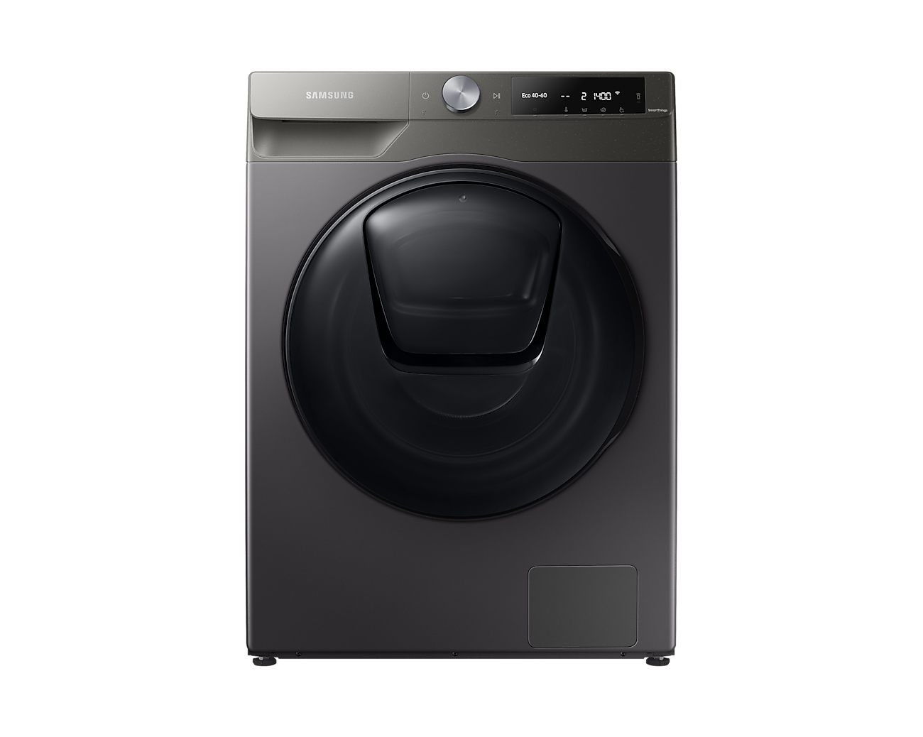 Samsung WD10T654DBN/S1 washer dryer Freestanding Front-load Stainless steel – image 1