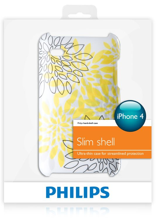 Philips DLM1371/17 mobile phone case Cover Black, White, Yellow – image 2