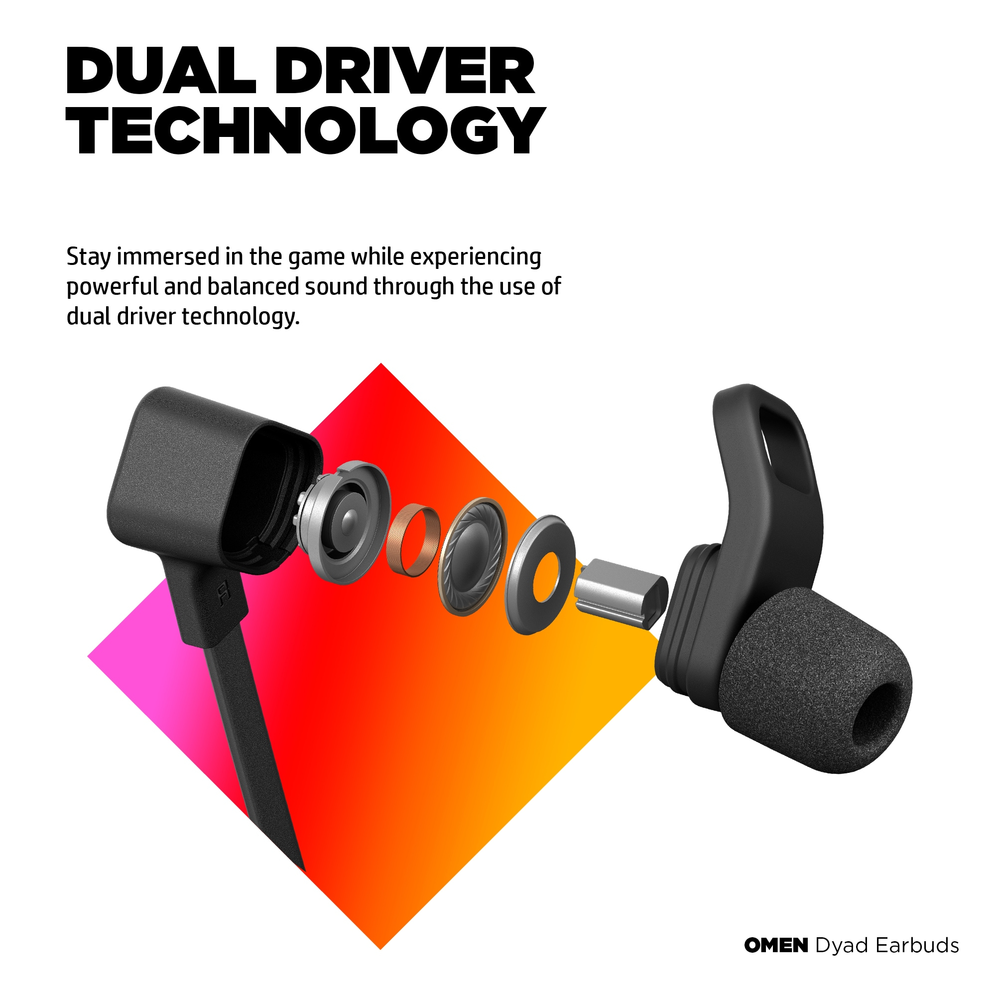 HP OMEN Dyad Earbuds – image 7