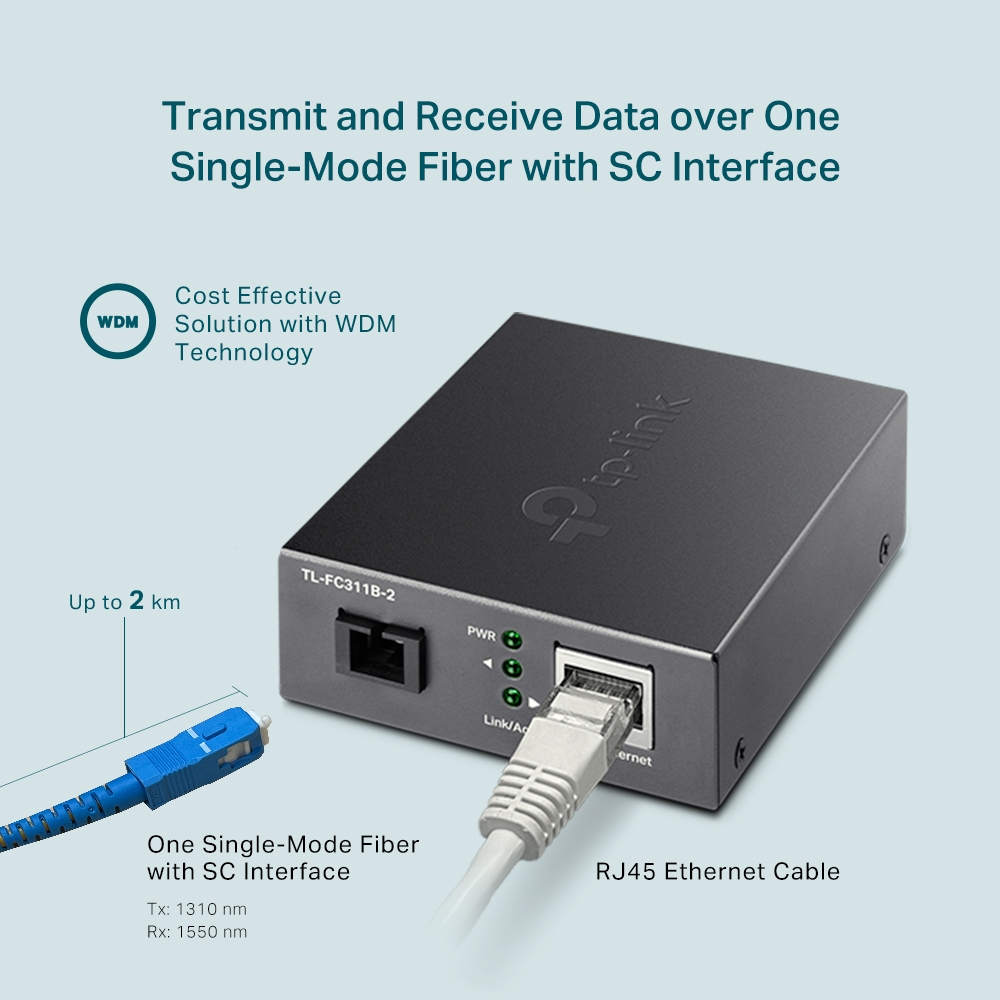 TP-Link Gigabit WDM Media Converter – image 7