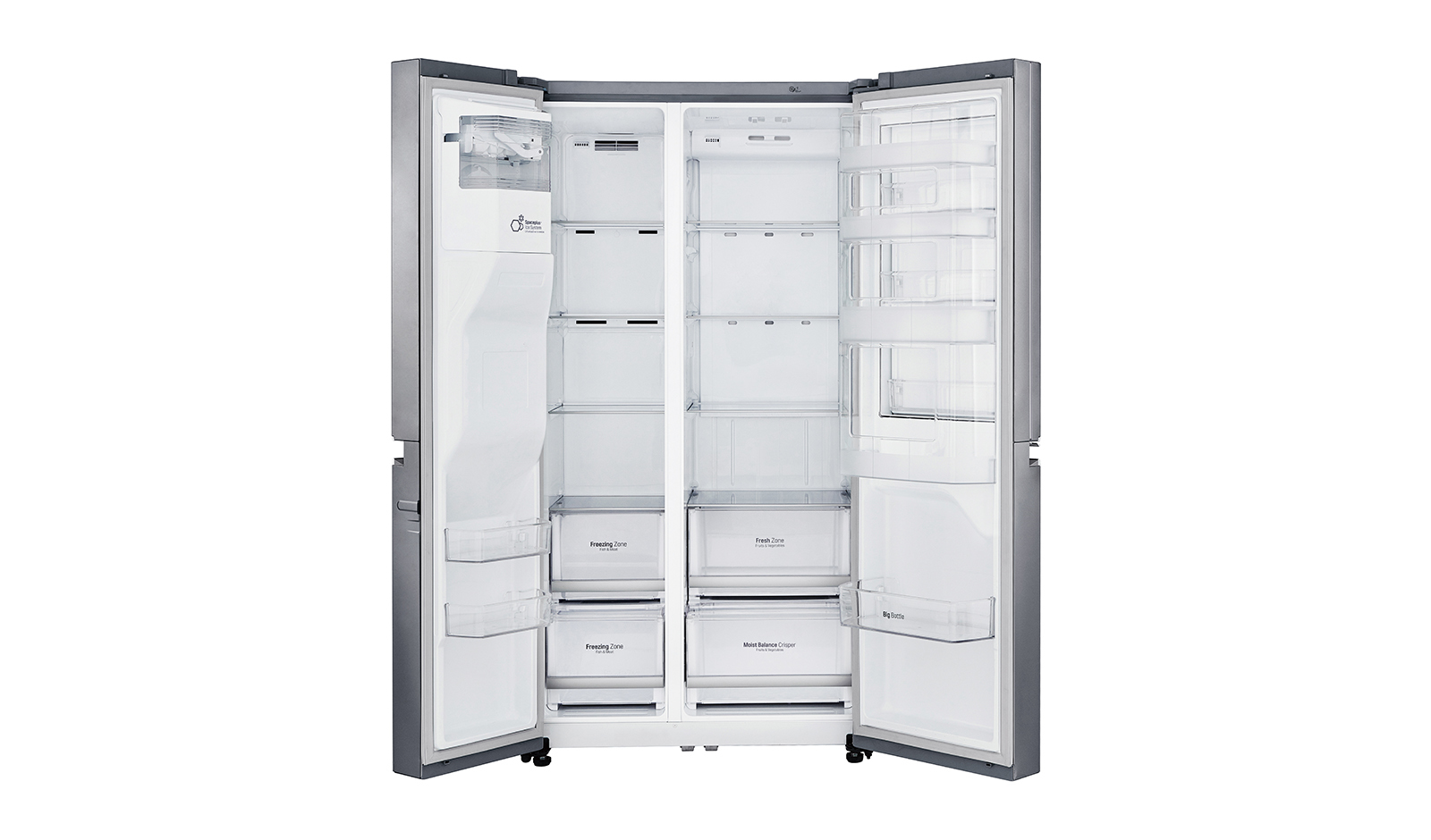 LG GSJ470DIDV side-by-side refrigerator Freestanding – image 3