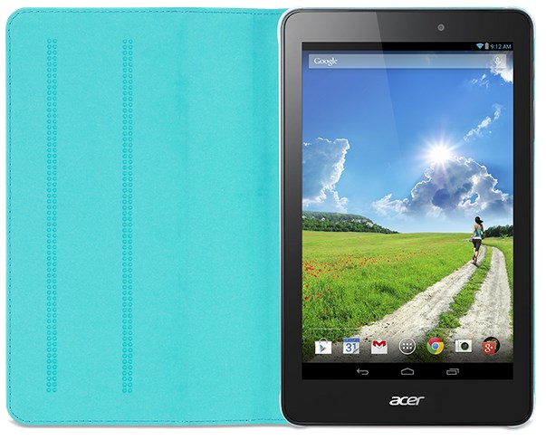 Acer NP.BAG1A.092 tablet case Flip case Blue, Grey – image 1