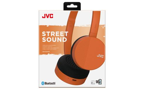 JVC HA-S24W-D-E headphones/headset Wireless Head-band Music Bluetooth Orange – image 4