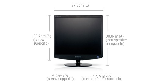 Samsung SyncMaster 732n, Black – image 8