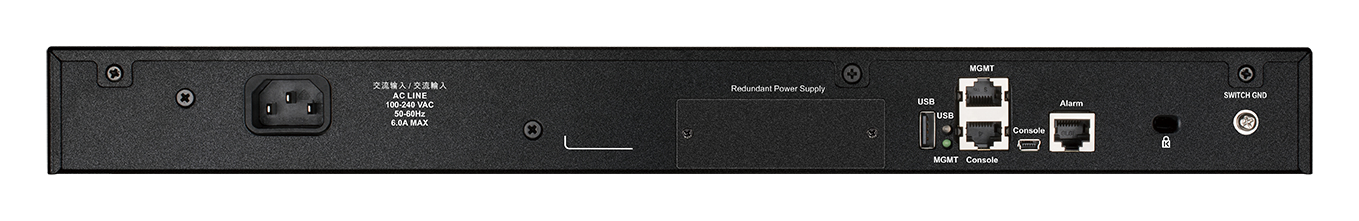 D-Link 48-Port PoE L3 Stackable Managed Gigabit Switch including – image 3