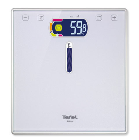 Tefal Goal Grey Electronic personal scale