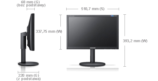 Samsung B2240EW computer monitor – image 2
