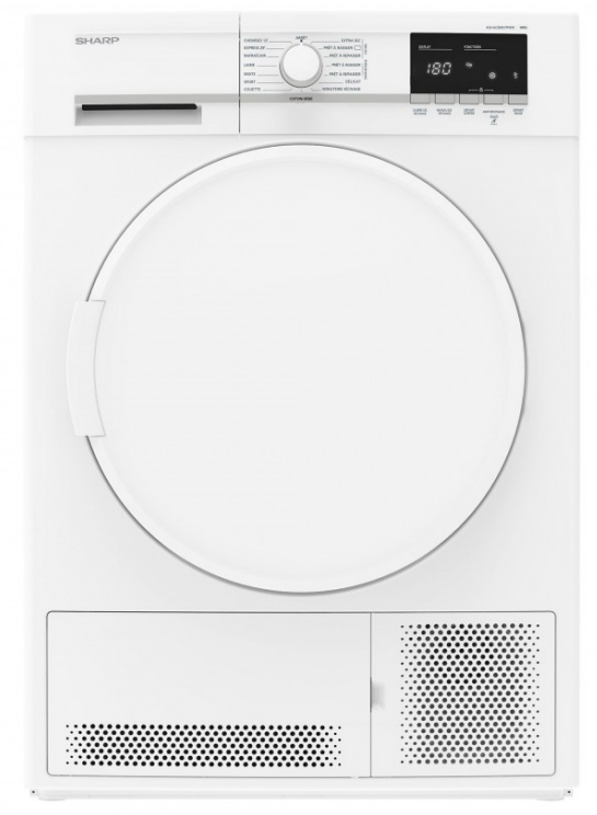 Sharp KD-GCB9S7PW9 tumble dryer Freestanding Front-load – image 3