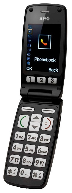 AEG VOXTEL M400 6.1 cm (2.4") Black
