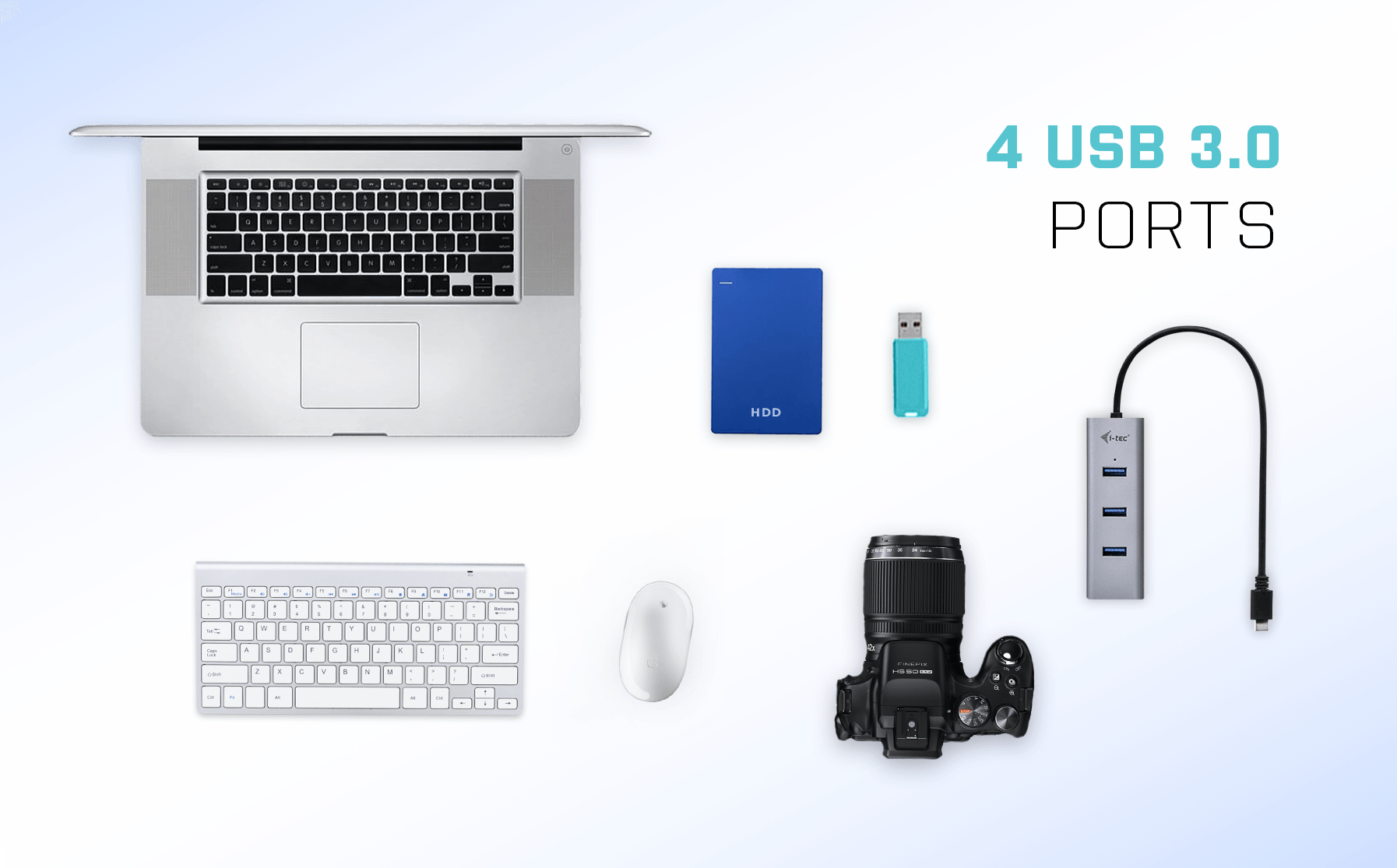 i-tec Metal USB-C HUB 4 Port – image 9