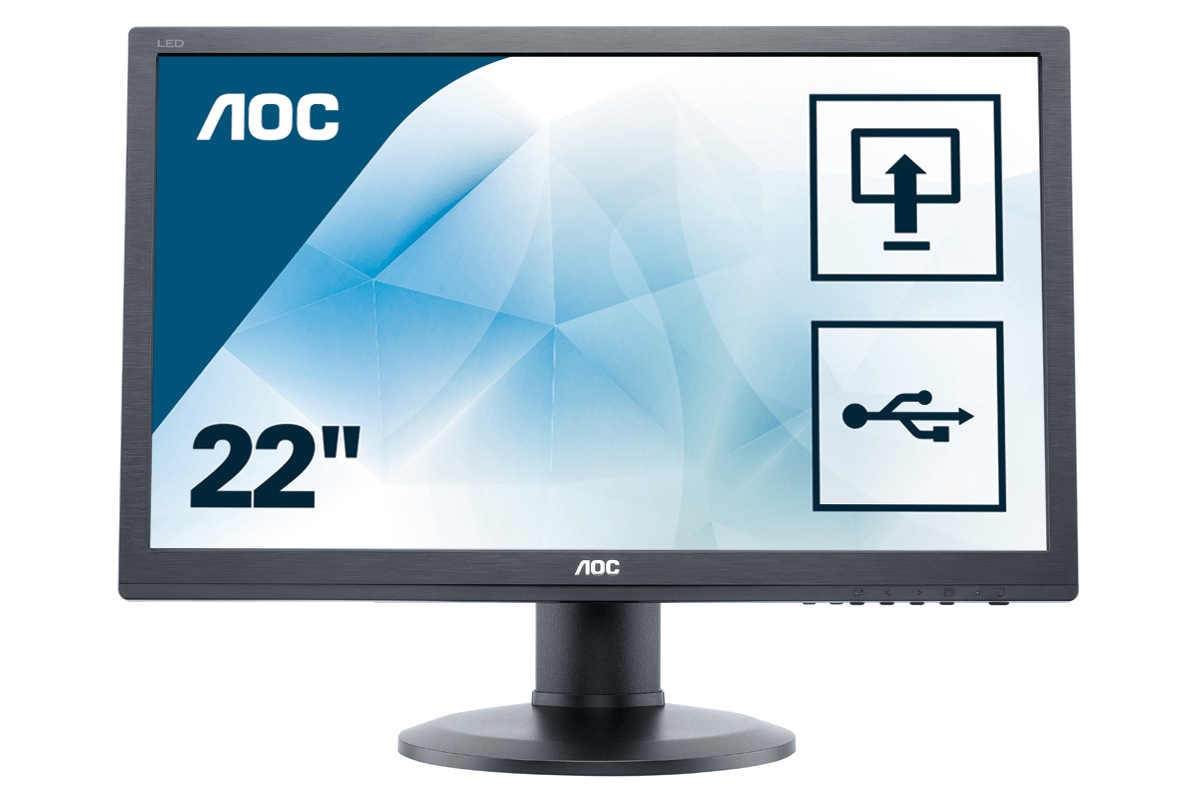 AOC 60 Series E2260PWHU computer monitor – image 4