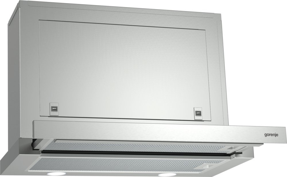 Gorenje BHP613E7X Semi built-in (pull out) Stainless steel 433 m³/h