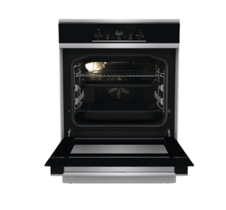 Gorenje GEITS6E71PBG cooker Freestanding cooker Electric Zone induction hob Black, Stainless steel – image 4