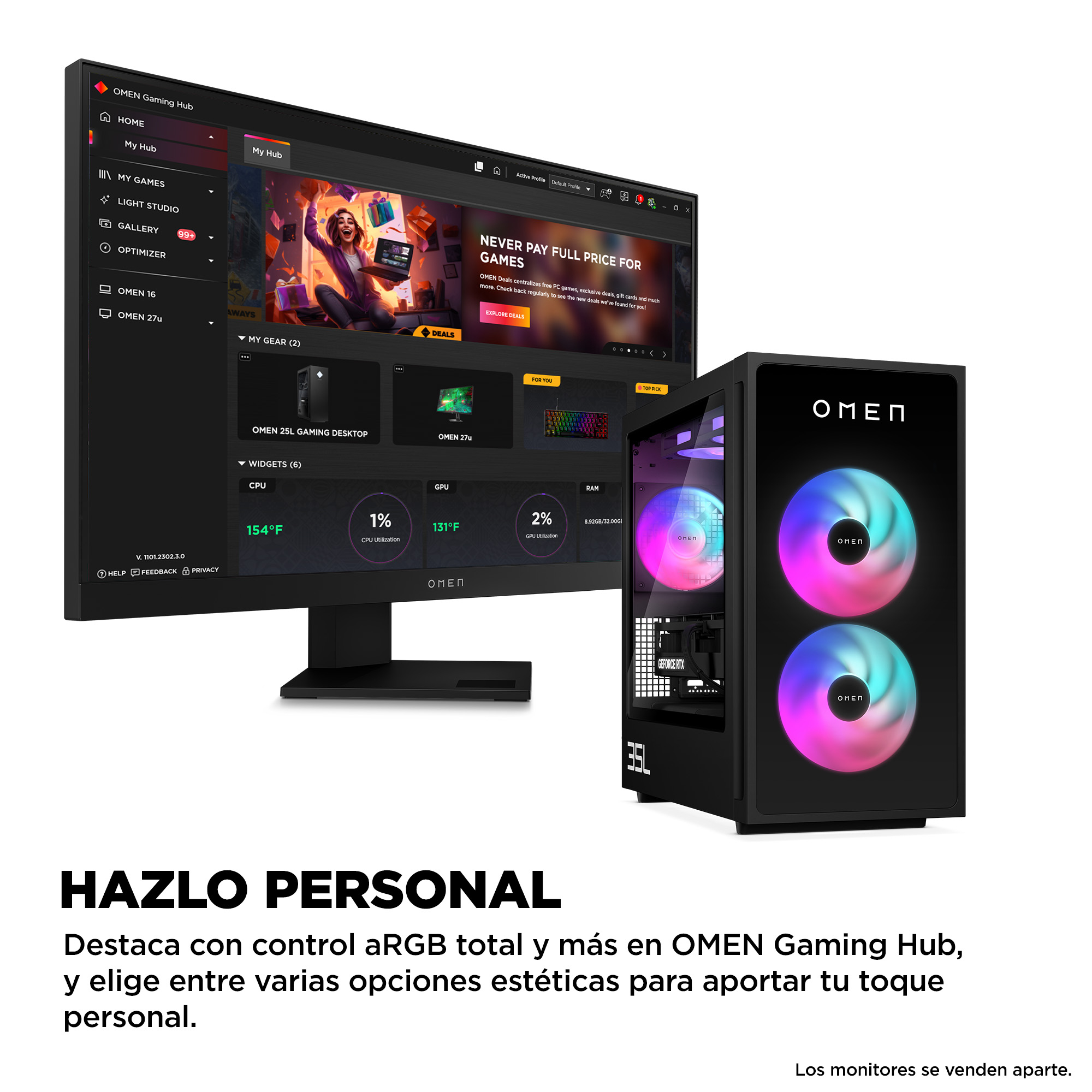 PC gaming OMEN 35L GT16-0102ns - imagen 6