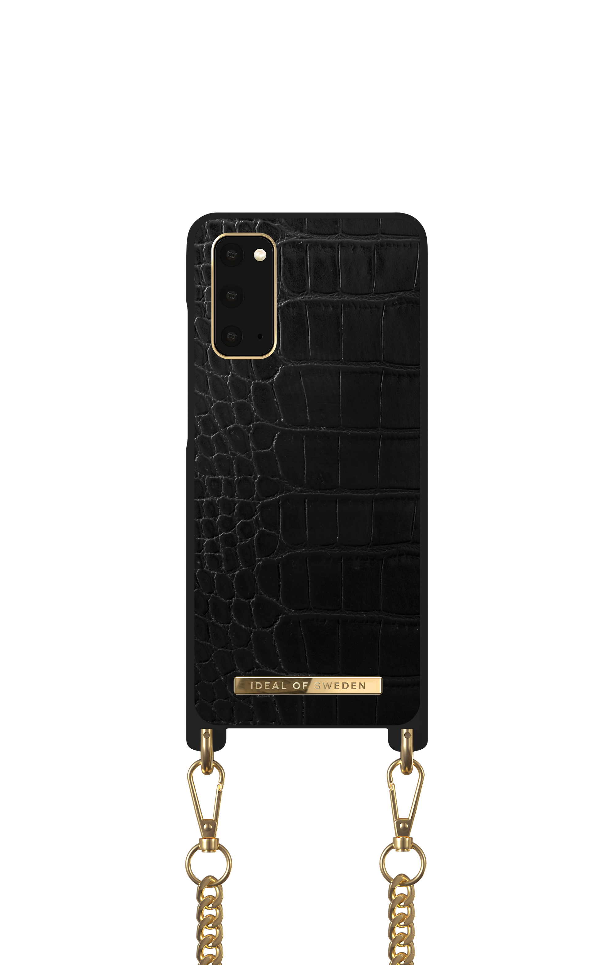 iDeal of Sweden Necklace Case Galaxy S20 Jet Black Croco – image 3