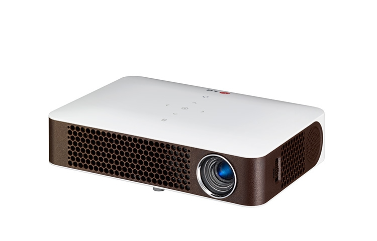 LG PW700 data projector Standard throw projector 700 ANSI lumens DLP WXGA (1280x800) 3D Brown, White – image 2