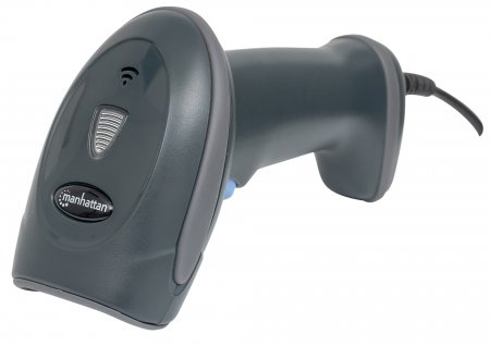 Manhattan 178853 barcode reader Handheld bar code reader 1D/2D LED Black – image 4